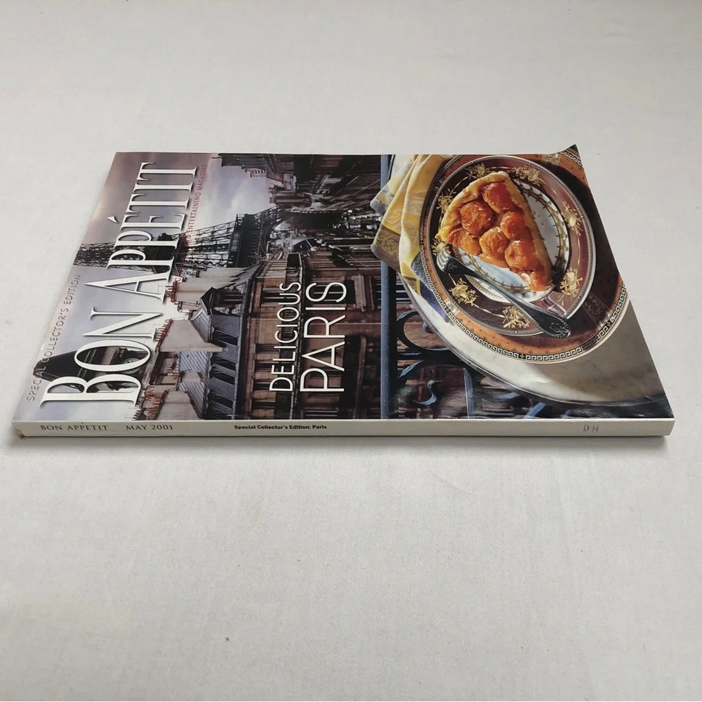 Bon Appetit Paris Special Collector's Edition May 2001 Vol 46 No 5 Recipes